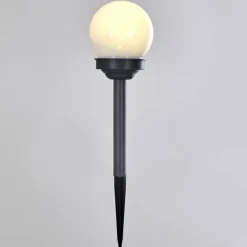 Lampe solaire Hakon LED Gris, 1 lumière
