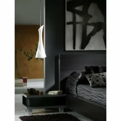 Lampe suspendue Mantra Zack Chrome, 1 lumière