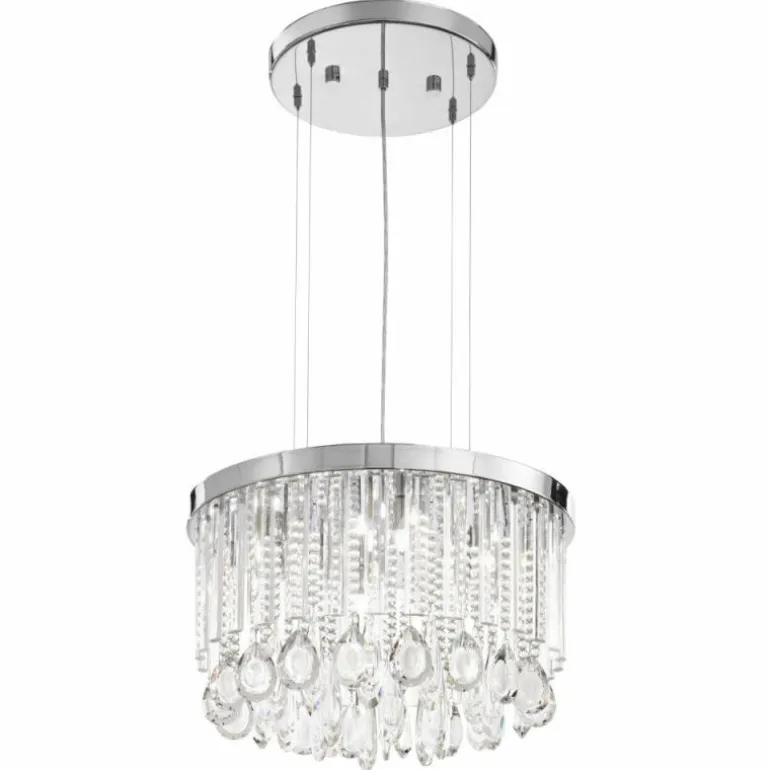 Lampe suspension Eglo CALAONDA Chrome, 7 lumières