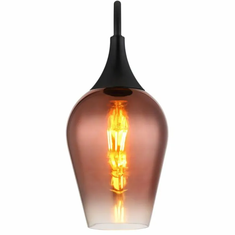 Lavus Applique murale Luminaires Globo Lighting Noir, 1 lumière