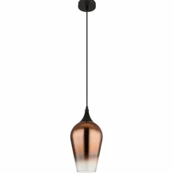 Lavus Suspension Luminaires Globo Lighting Noir, 1 lumière