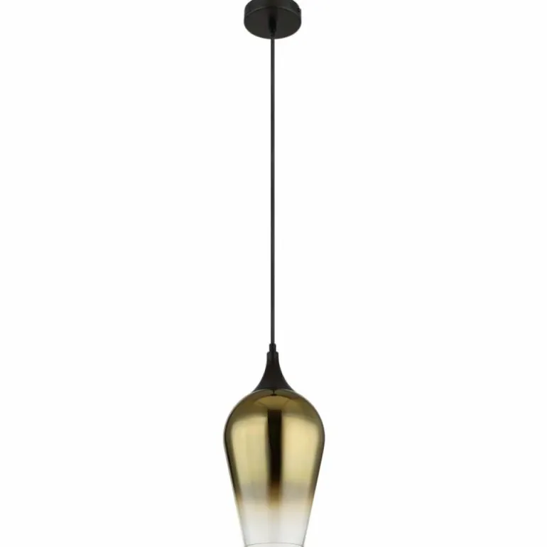 Lavus Suspension Luminaires Globo Lighting Noir, 1 lumière