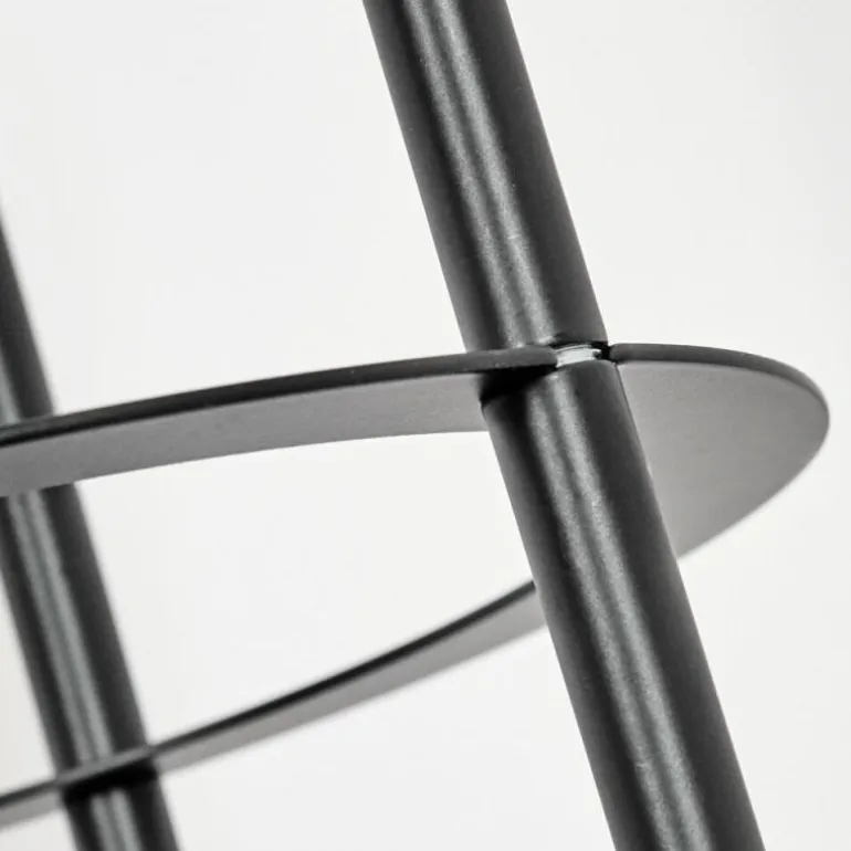 Limmingen Lampadaire Bois clair, Noir, 3 lumières