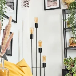 Limmingen Lampadaire Noir, 4 lumières
