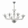 Lustre Ideal Lux CASANOVA Chrome, 8 lumières