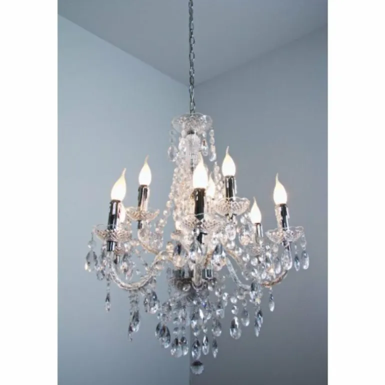 Lustre Reality Transparent, 9 lumières