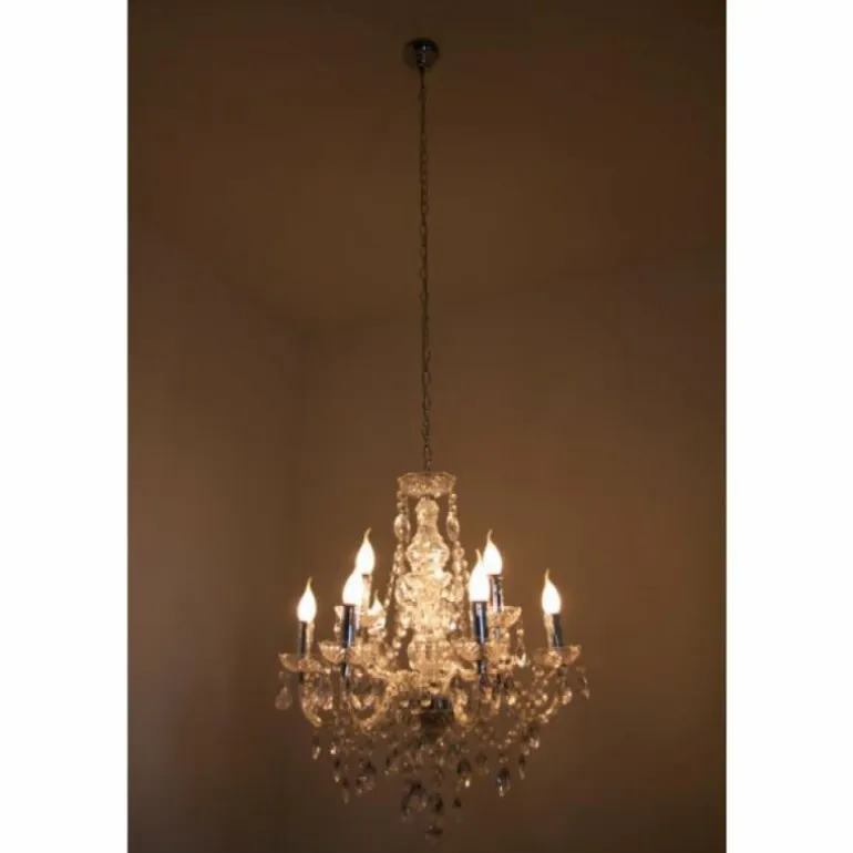 Lustre Reality Transparent, 9 lumières
