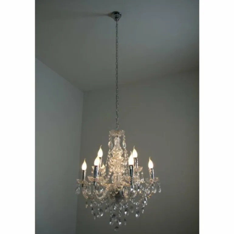Lustre Reality Transparent, 9 lumières
