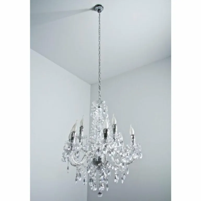 Lustre Reality Transparent, 9 lumières