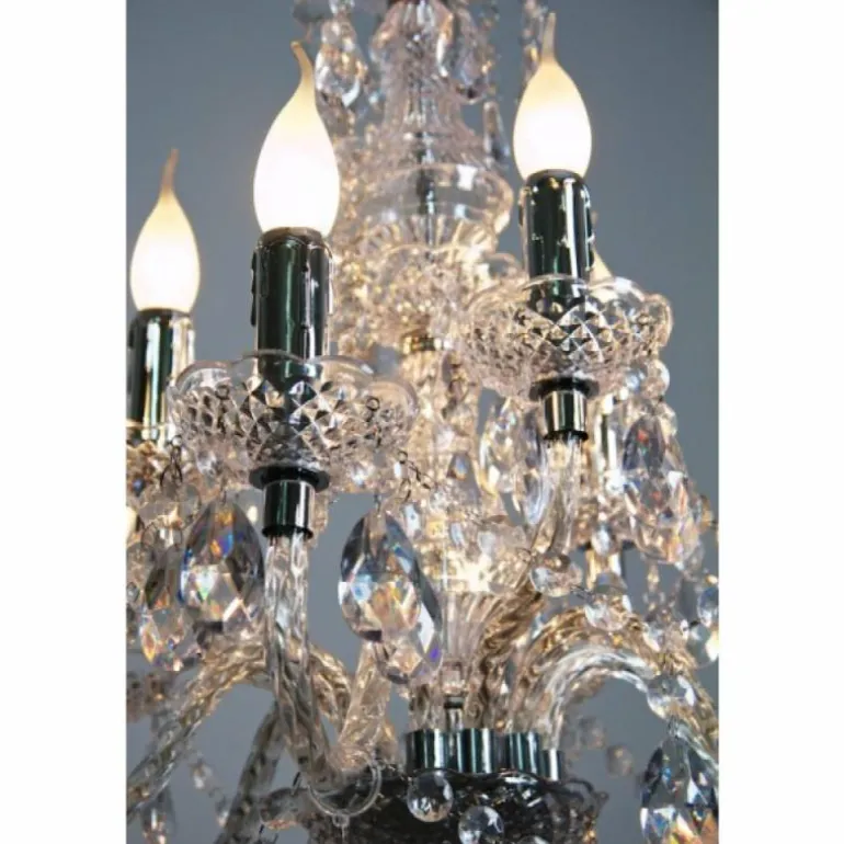 Lustre Reality Transparent, 9 lumières