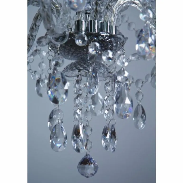 Lustre Reality Transparent, 9 lumières