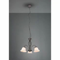 Lustre Trio-Leuchten Rustica Rouille, 3 lumières