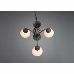 Lustre Trio-Leuchten Rustica Rouille, 3 lumières