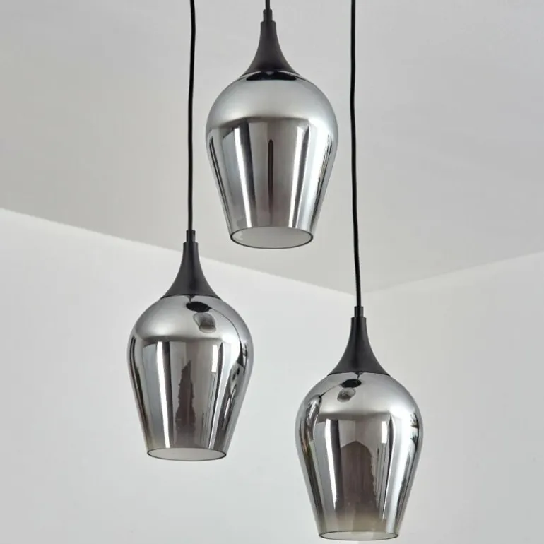Lutarp Suspension, Suspension Noir, 3 lumières