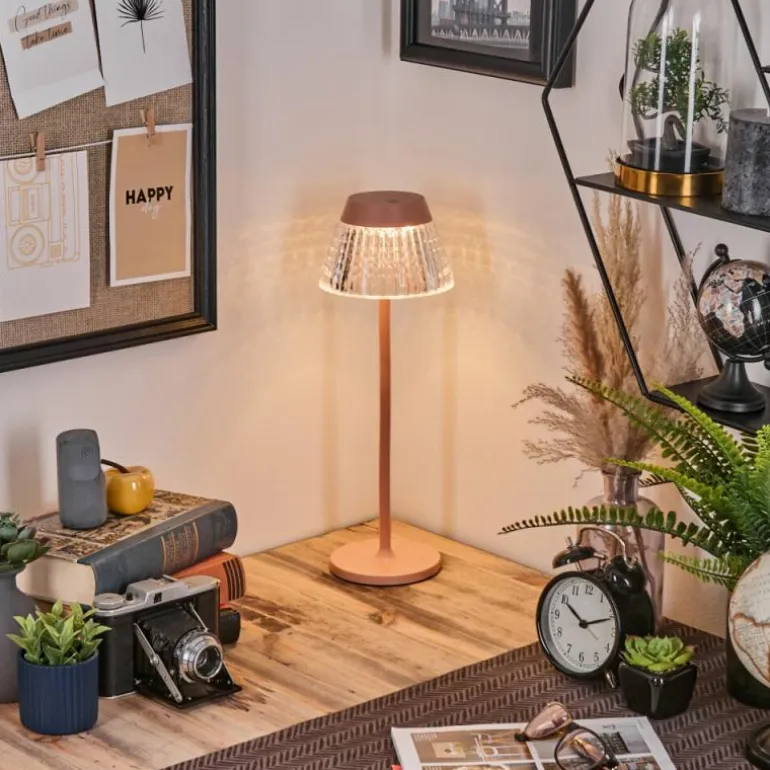 Macos Lampe de bureau, Lampe à poser, Liseuse LED Rose, 1 lumière