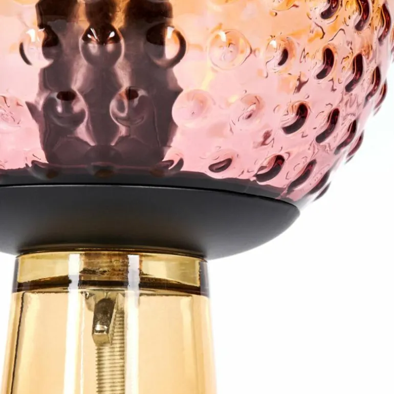 Maiorca Lampe à poser Orange, Noir, 1 lumière
