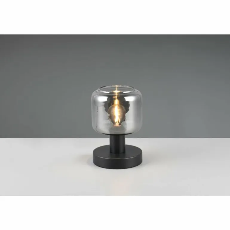 Mataro Lampe à poser Luminaires Trio Noir, 1 lumière