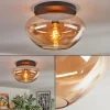 Mertola Plafonnier, Boule lumineuse Ambre, 1 lumière