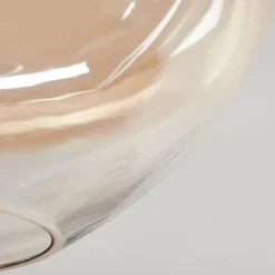 Mertola Plafonnier, Boule lumineuse Ambre, Clair, 1 lumière