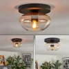 Mertola Plafonnier, Boule lumineuse Ambre, Clair, 1 lumière