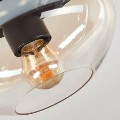 Mertola Plafonnier, Boule lumineuse Ambre, Clair, 1 lumière