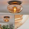 Mertola Plafonnier, Boule lumineuse Ambre, 1 lumière