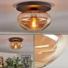 Mertola Plafonnier, Boule lumineuse Ambre, 1 lumière
