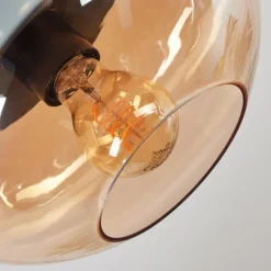 Mertola Plafonnier, Boule lumineuse Ambre, 1 lumière