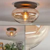Mertola Plafonnier, Boule lumineuse Ambre, Clair, 1 lumière