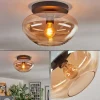 Mertola Plafonnier, Boule lumineuse Ambre, 1 lumière
