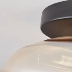 Mertola Plafonnier, Boule lumineuse Ambre, 1 lumière