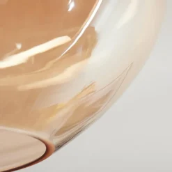 Mertola Plafonnier, Boule lumineuse Ambre, 1 lumière