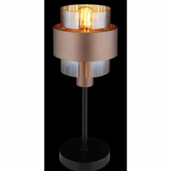 Milley Lampe à poser Luminaires Globo Lighting Noir, 1 lumière