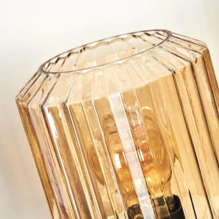 Moruja Lampe à poser Noir, 1 lumière