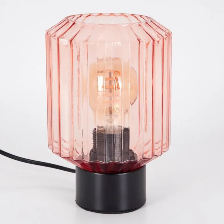 Moruja Lampe à poser Noir, 1 lumière