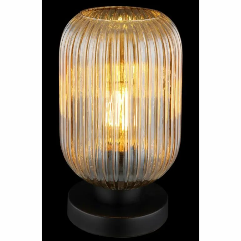 Normy Lampe à poser Luminaires Globo Lighting Noir, 1 lumière