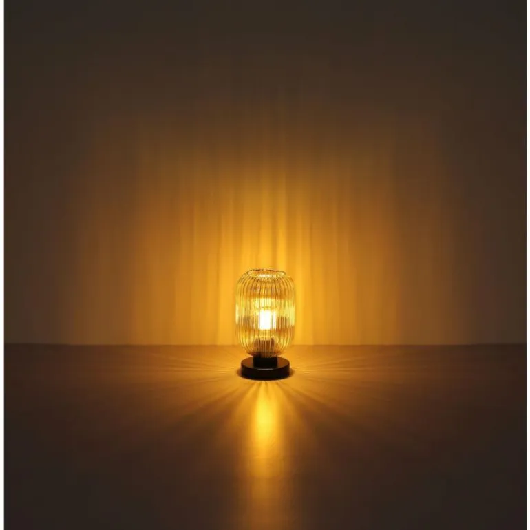 Normy Lampe à poser Luminaires Globo Lighting Noir, 1 lumière
