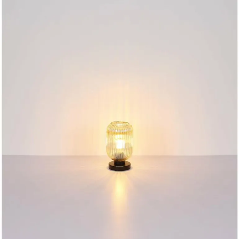 Normy Lampe à poser Luminaires Globo Lighting Noir, 1 lumière