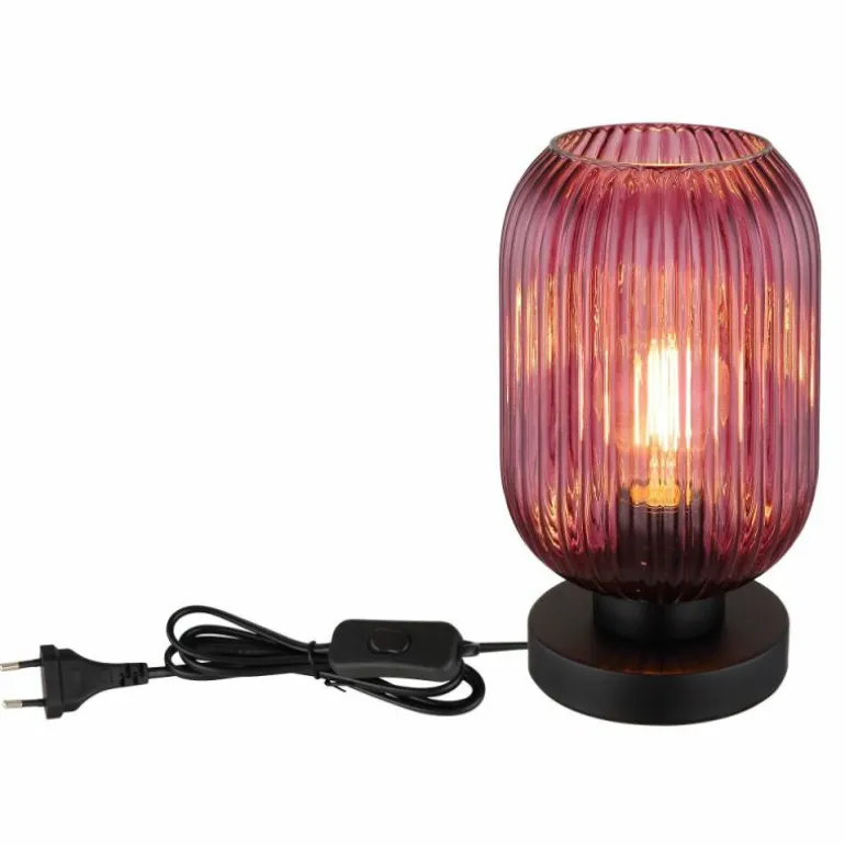 Normy Lampe à poser Luminaires Globo Lighting Noir, 1 lumière