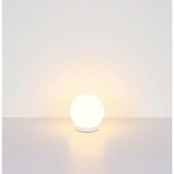 Norta Lampe à poser Luminaires Globo Lighting Blanc, 1 lumière