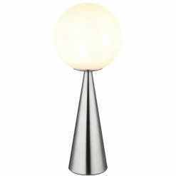 Pinapl Lampe à poser Luminaires Globo Lighting Nickel mat, 1 lumière