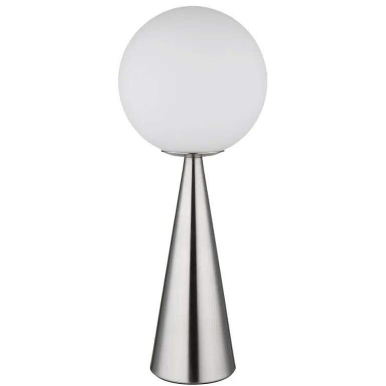 Pinapl Lampe à poser Luminaires Globo Lighting Nickel mat, 1 lumière