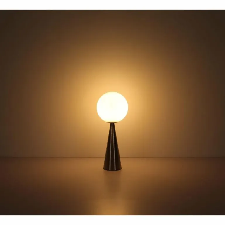 Pinapl Lampe à poser Luminaires Globo Lighting Nickel mat, 1 lumière