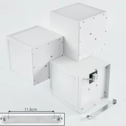 Plafonnier Allonville LED Blanc, 1 lumière