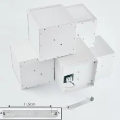 Plafonnier Allonville LED Blanc, 1 lumière
