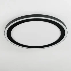 Plafonnier Audrieu LED Noir, Blanc, 2 lumières