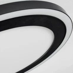 Plafonnier Audrieu LED Noir, 2 lumières