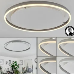 Plafonnier Barril LED Blanc, 1 lumière