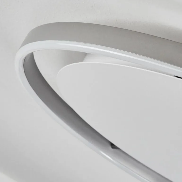 Plafonnier Barril LED Blanc, 1 lumière