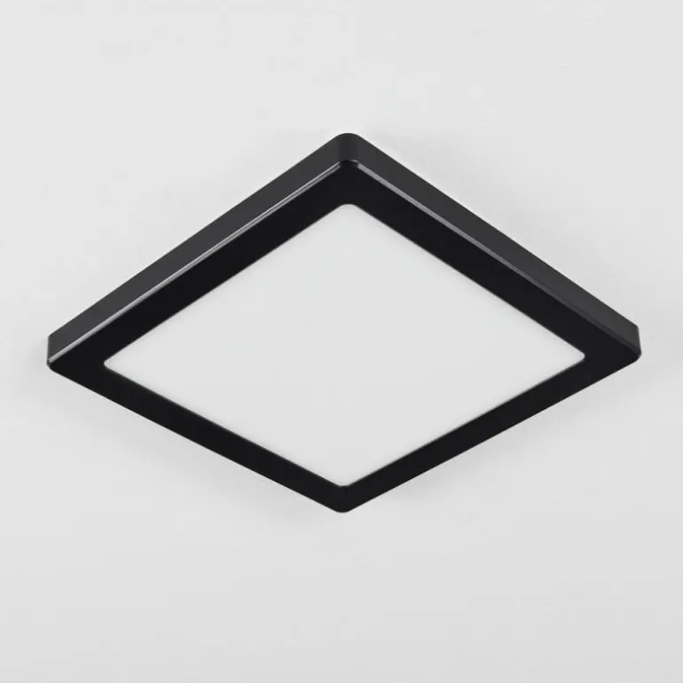 Plafonnier Canditas LED Noir, 1 lumière